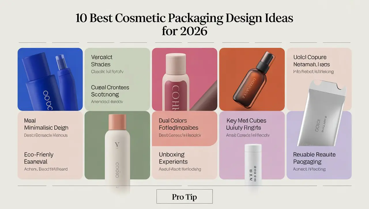 10 Best Cosmetic Packaging Design Ideas