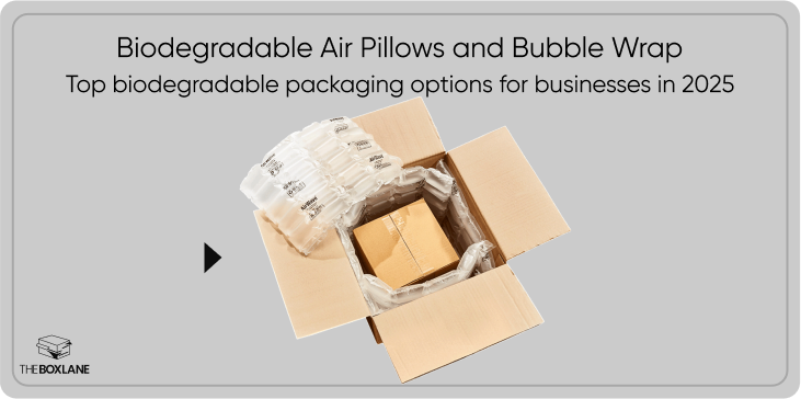 Biodegradable Air Pillows and Bubble Wrap
