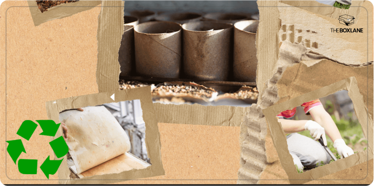 Recycled Cardboard and Paper