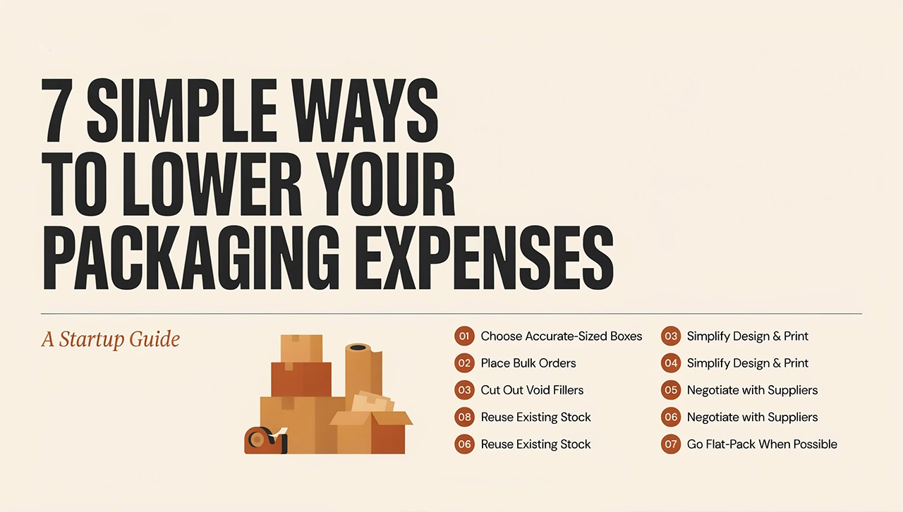 7 Simple Ways to Lower Your Packaging Expenses: Startup Guide
