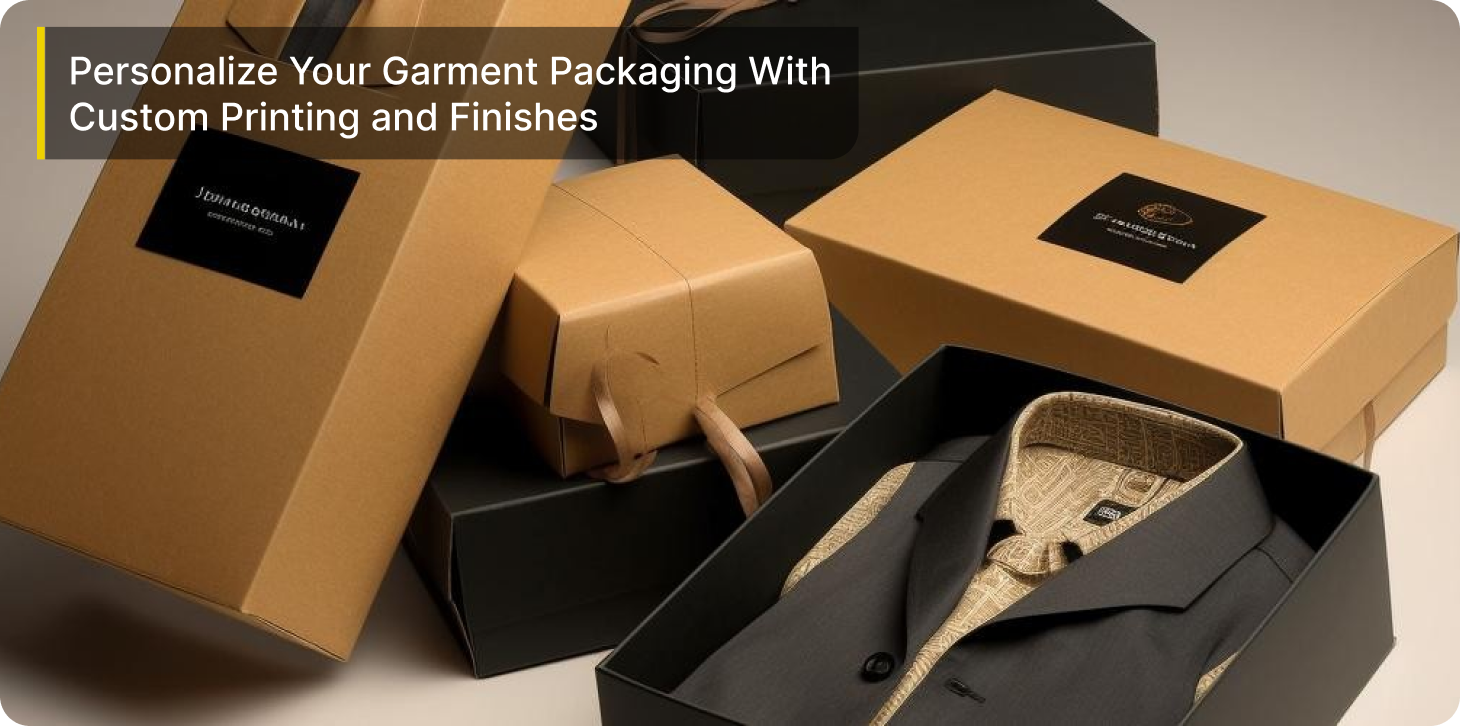 Personalize Your Garment Packaging With Custom Printing and Finishes | The Box Lane