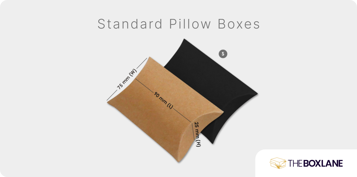 Standard Pillow Boxes | The Box Lane