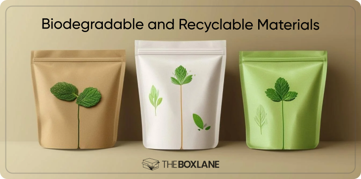 Biodegradable and Recyclable Materials