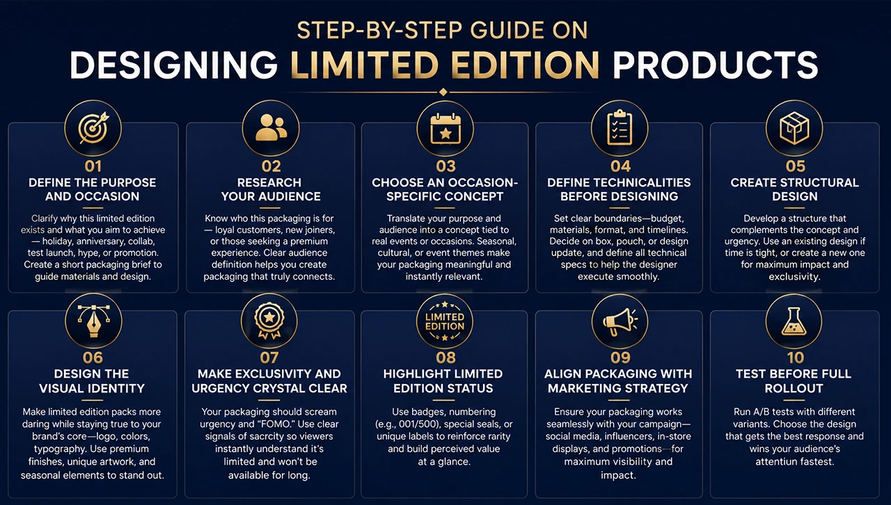 Step-By-Step Guide on Designing Limited Edition Products