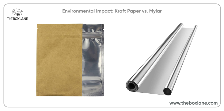 Environmental Impact: Kraft Paper vs. Mylar
