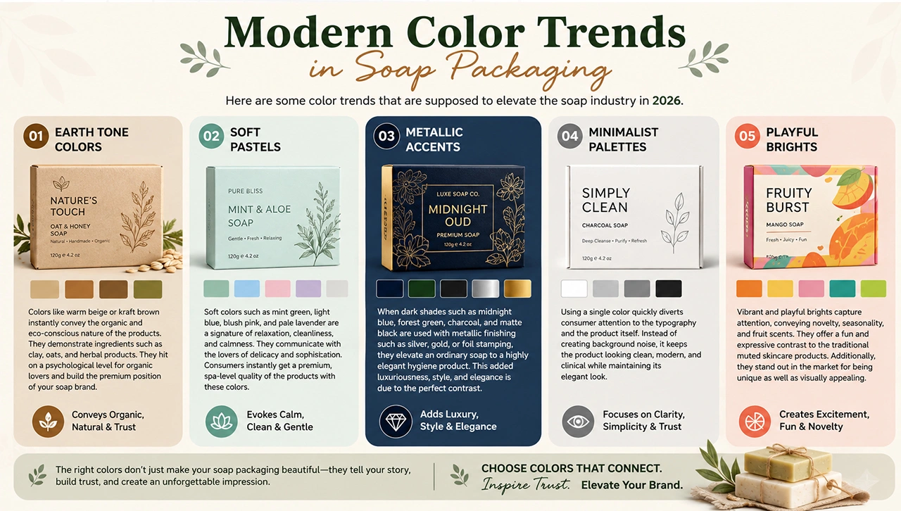 Modern Color Trends in Soap Packaging