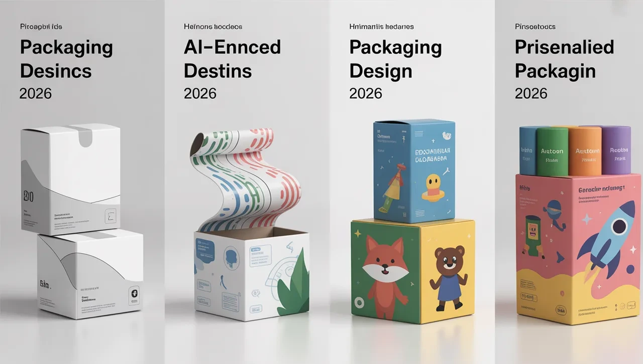Packaging with Illustrative Characters