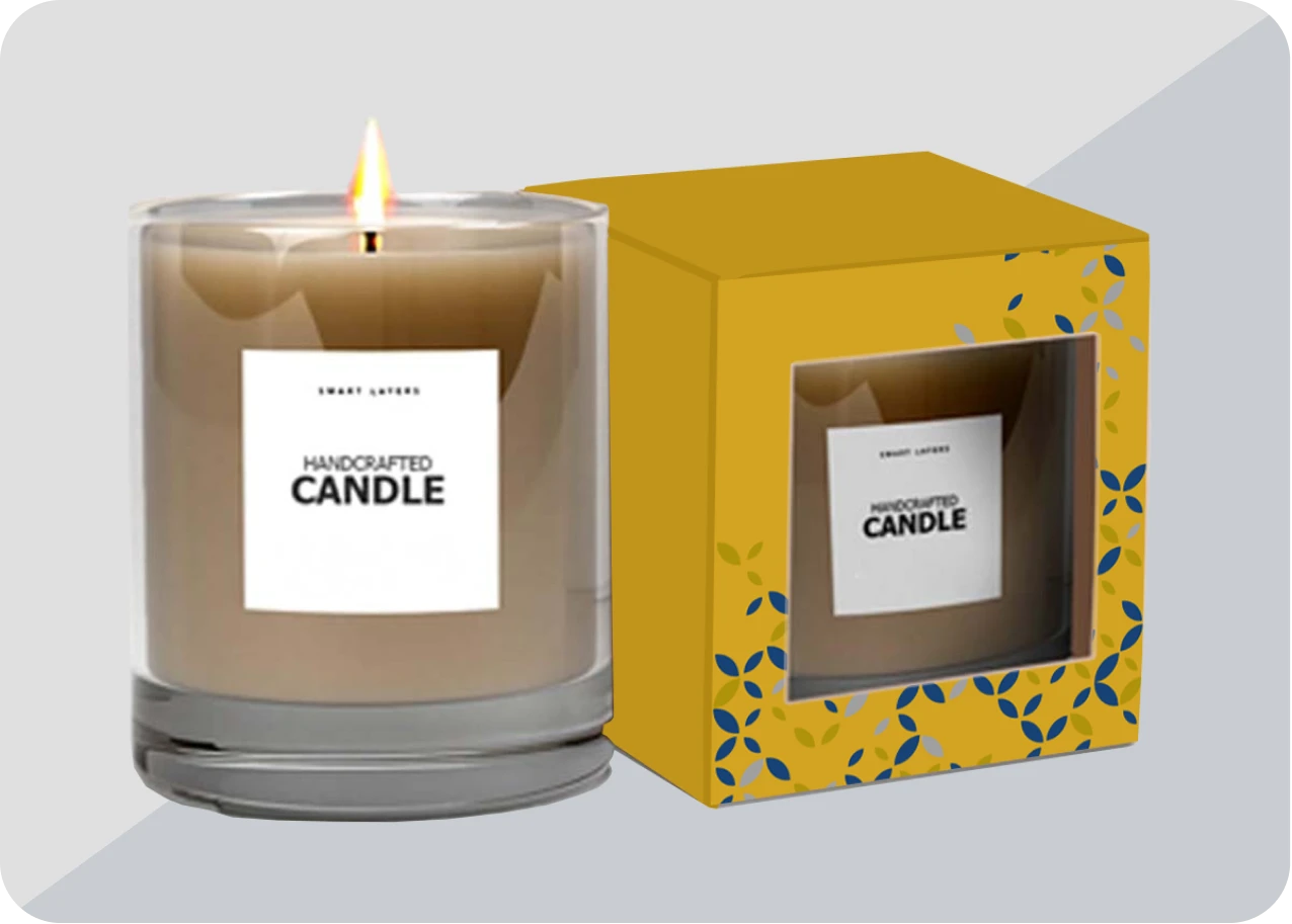Candle Boxes With Window Image | The Box Lane