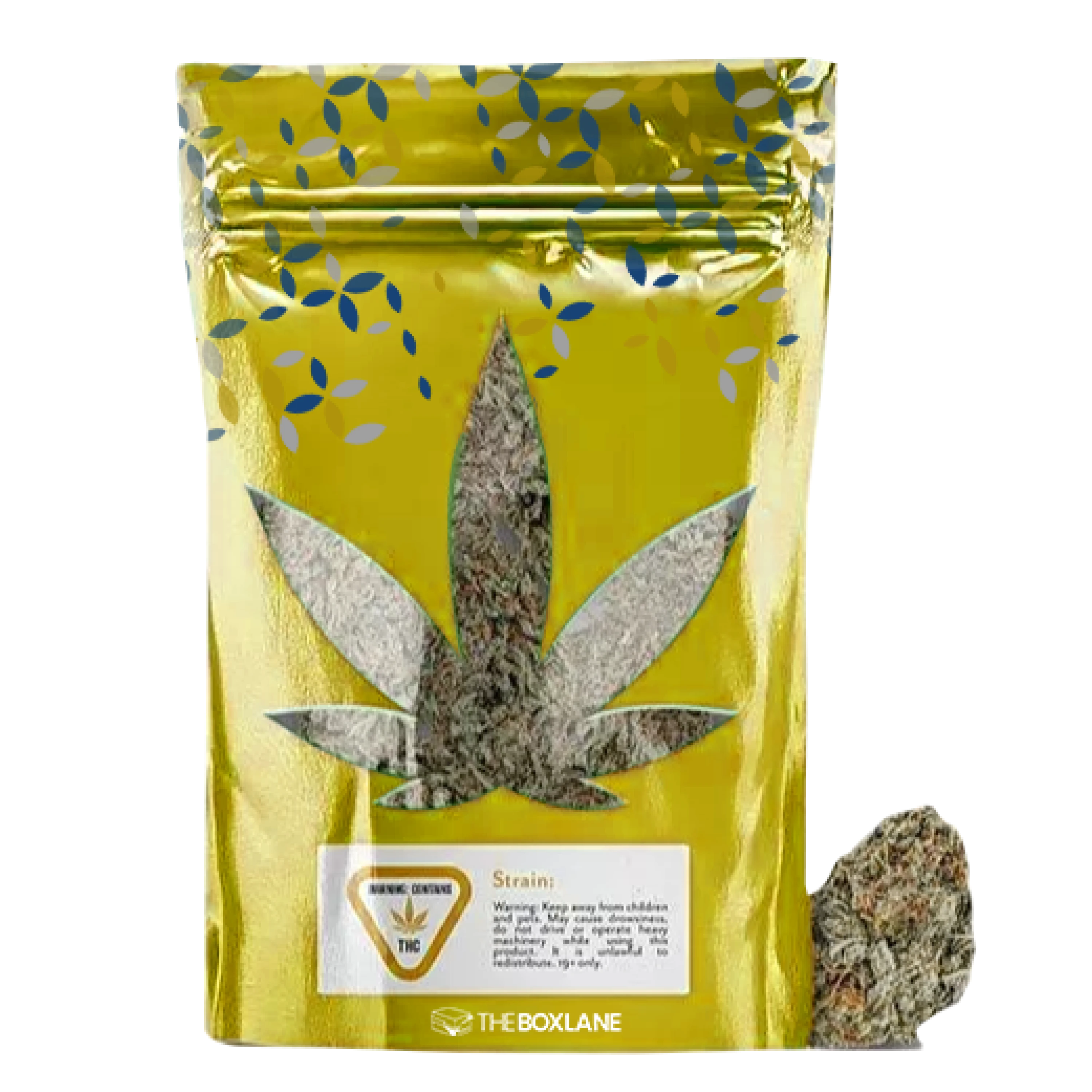Carousel cannabis mylar bags packaging image 3 | The Box Lane