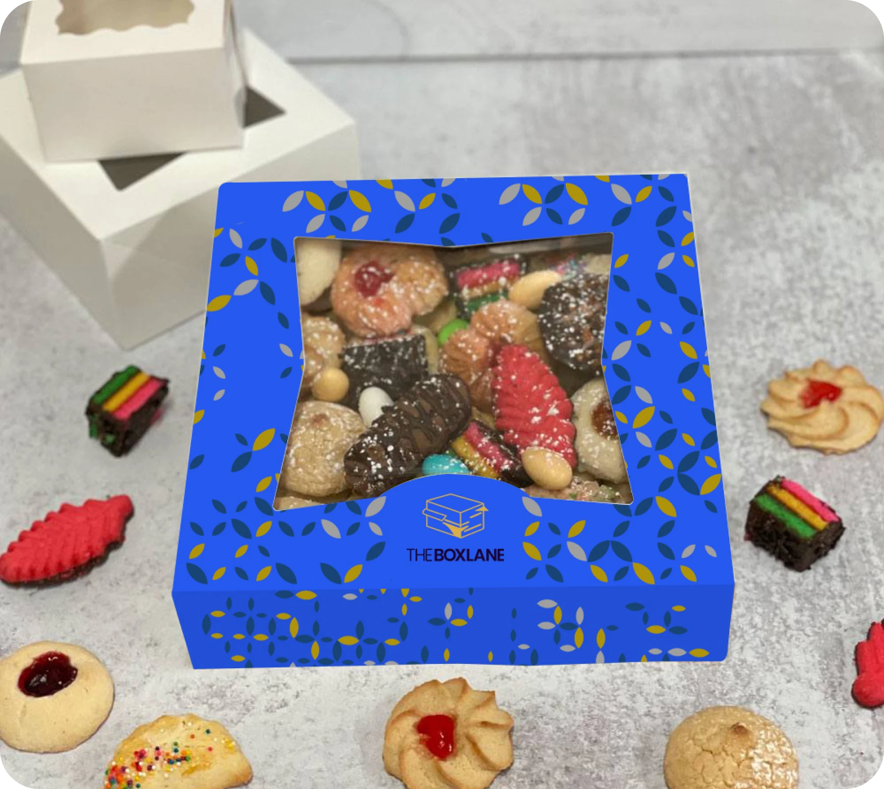 Choose The Box Lane for Christmas Cookie Boxes | The Box Lane