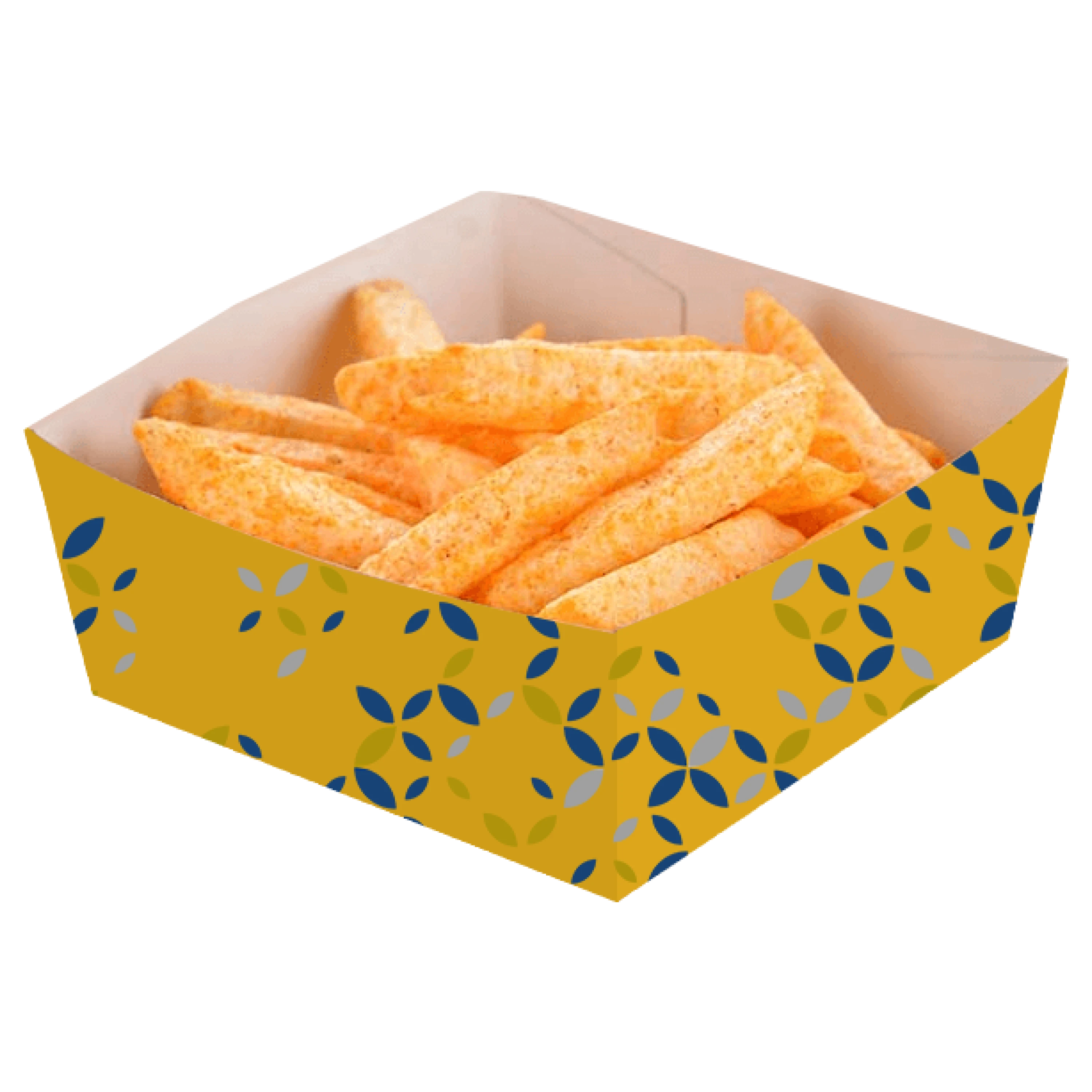 Carousel Custom French Fry Boxes image 3 | The Box Lane