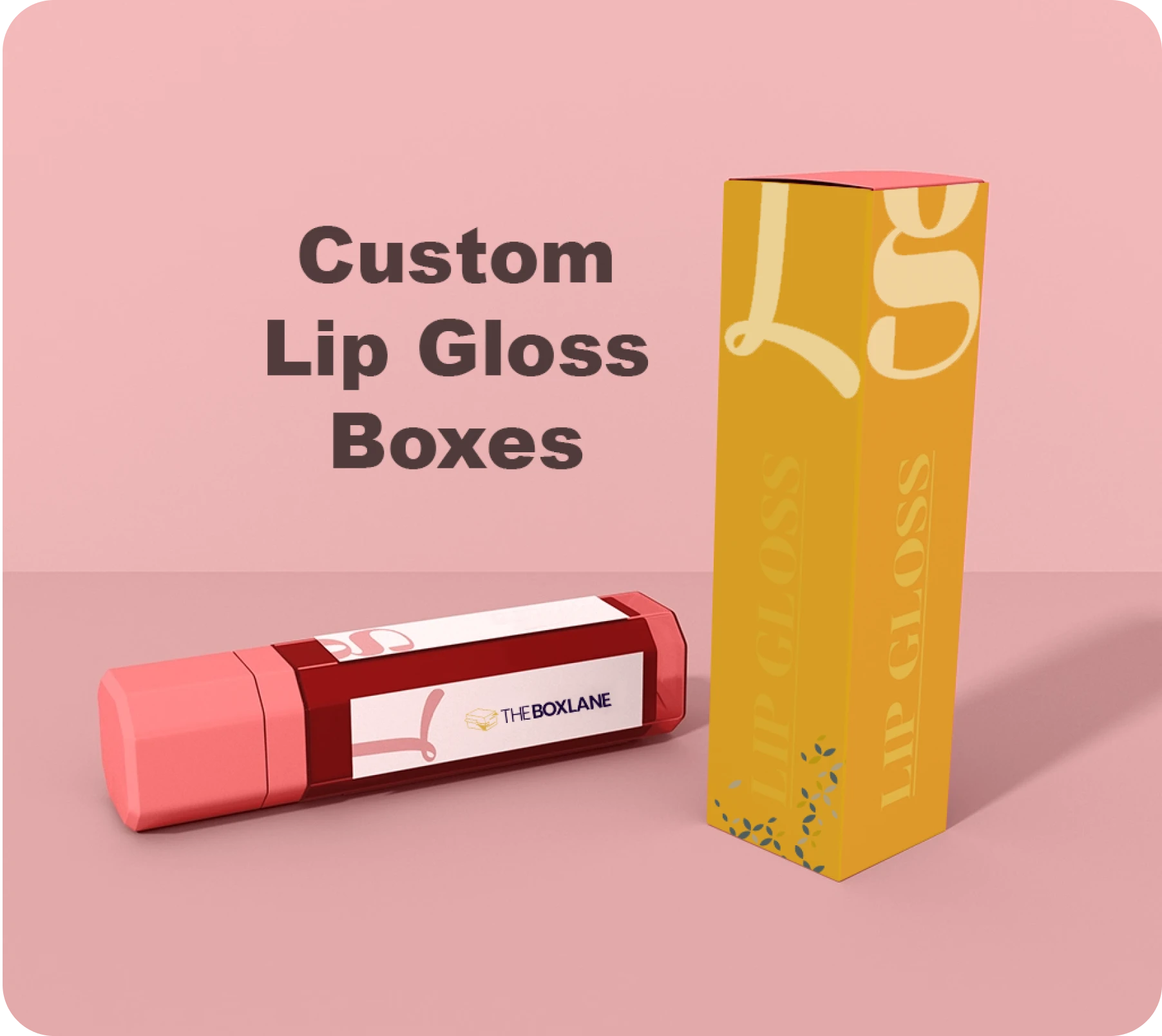 Choose The Box Lane for Custom Lip Gloss Boxes | The Box Lane