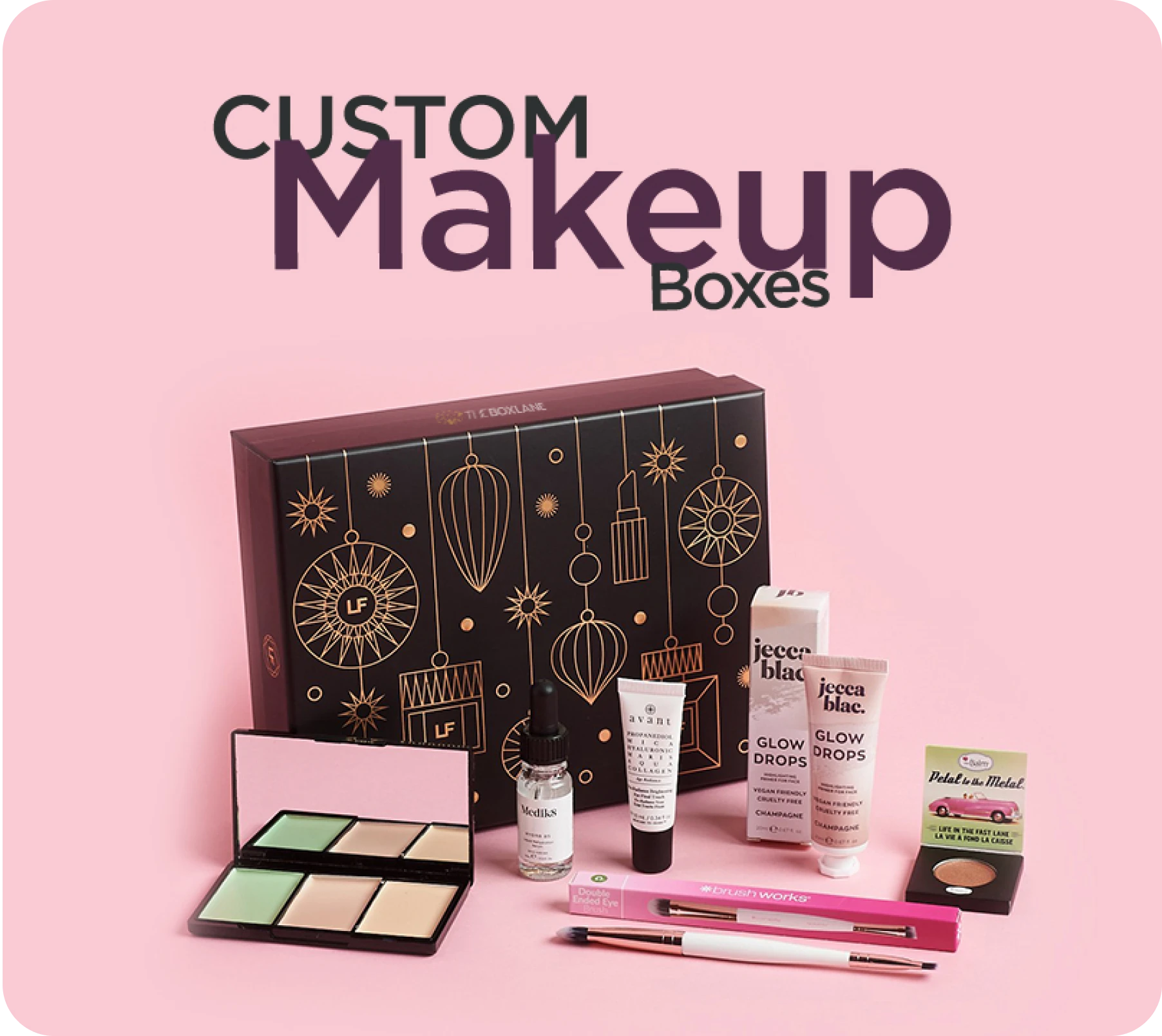 Choose The Box Lane for Custom Makeup Boxes | The Box Lane