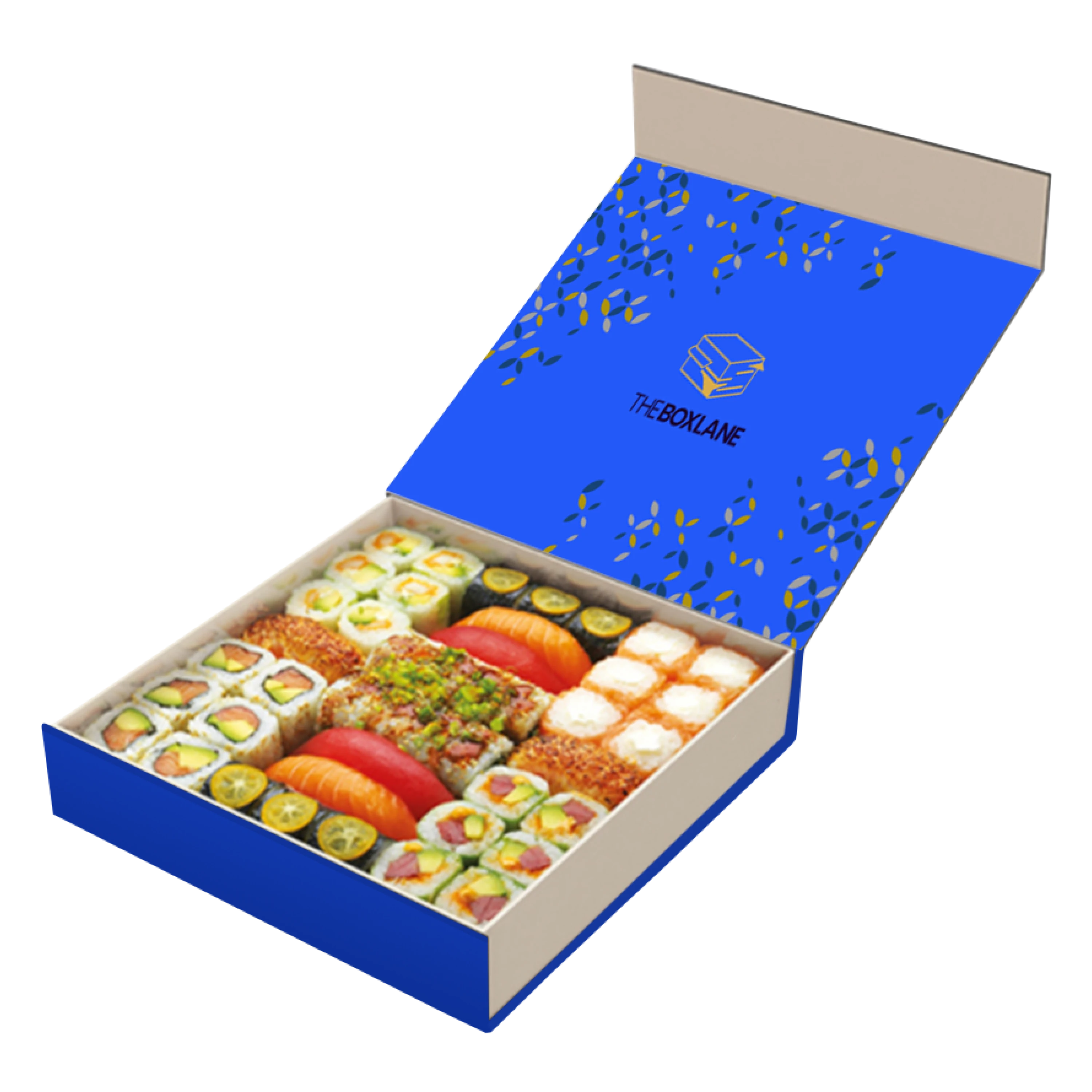 Carousel Custom Sushi Boxes image 2 | The Box Lane