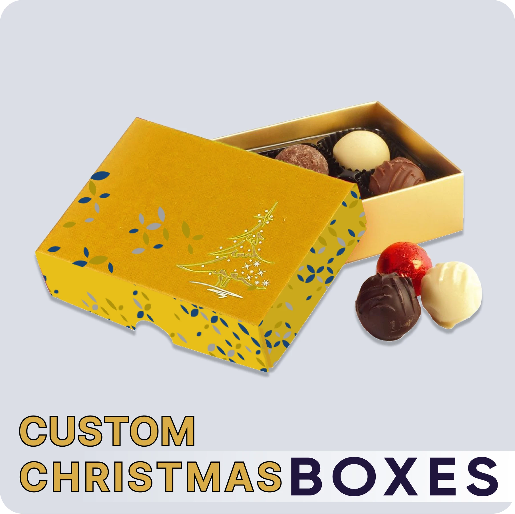 Custom Chocolate Boxes Packagign| The Box Lane