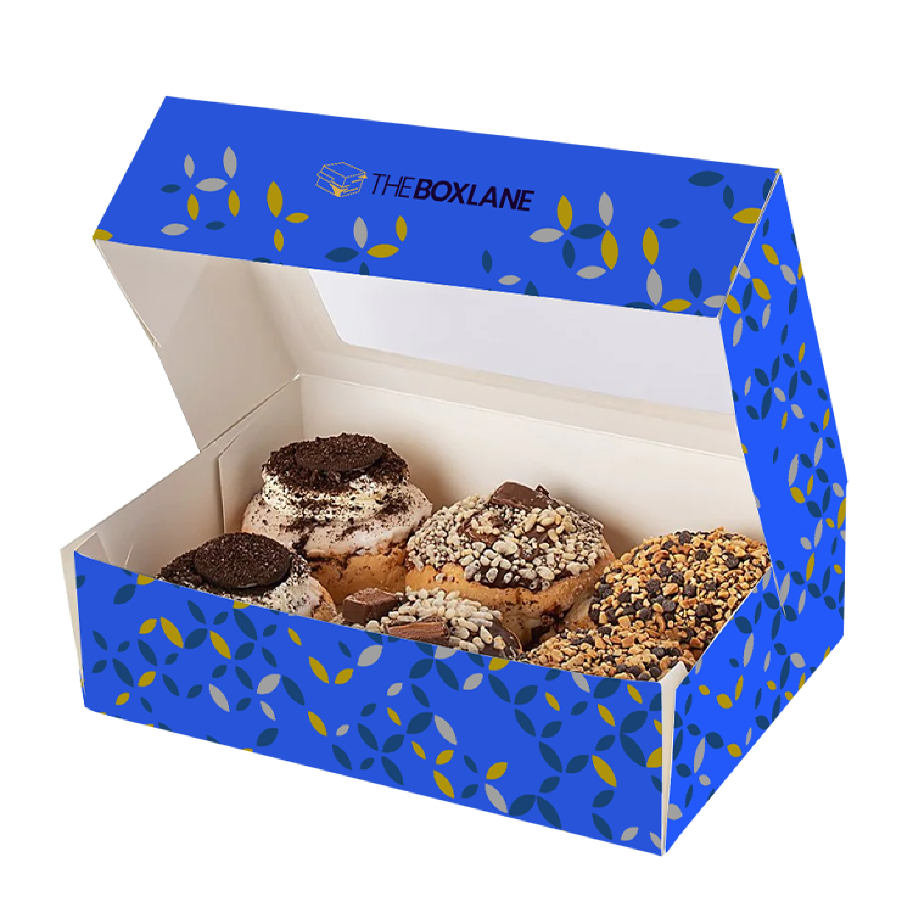 Carousel Custom Donut Boxes packaging image 1 | The Box Lane