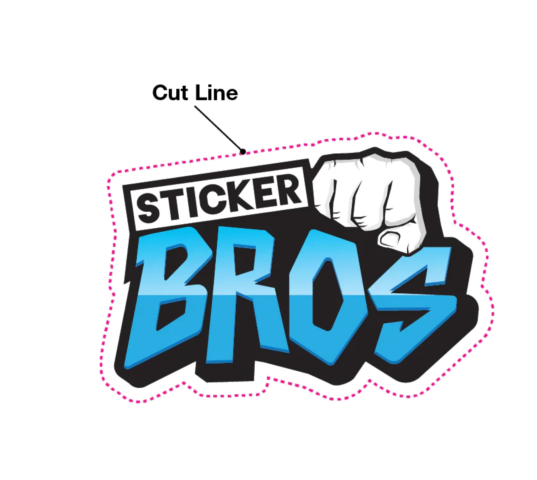 Choose The Box Lane for Die Cut Stickers | The Box Lane