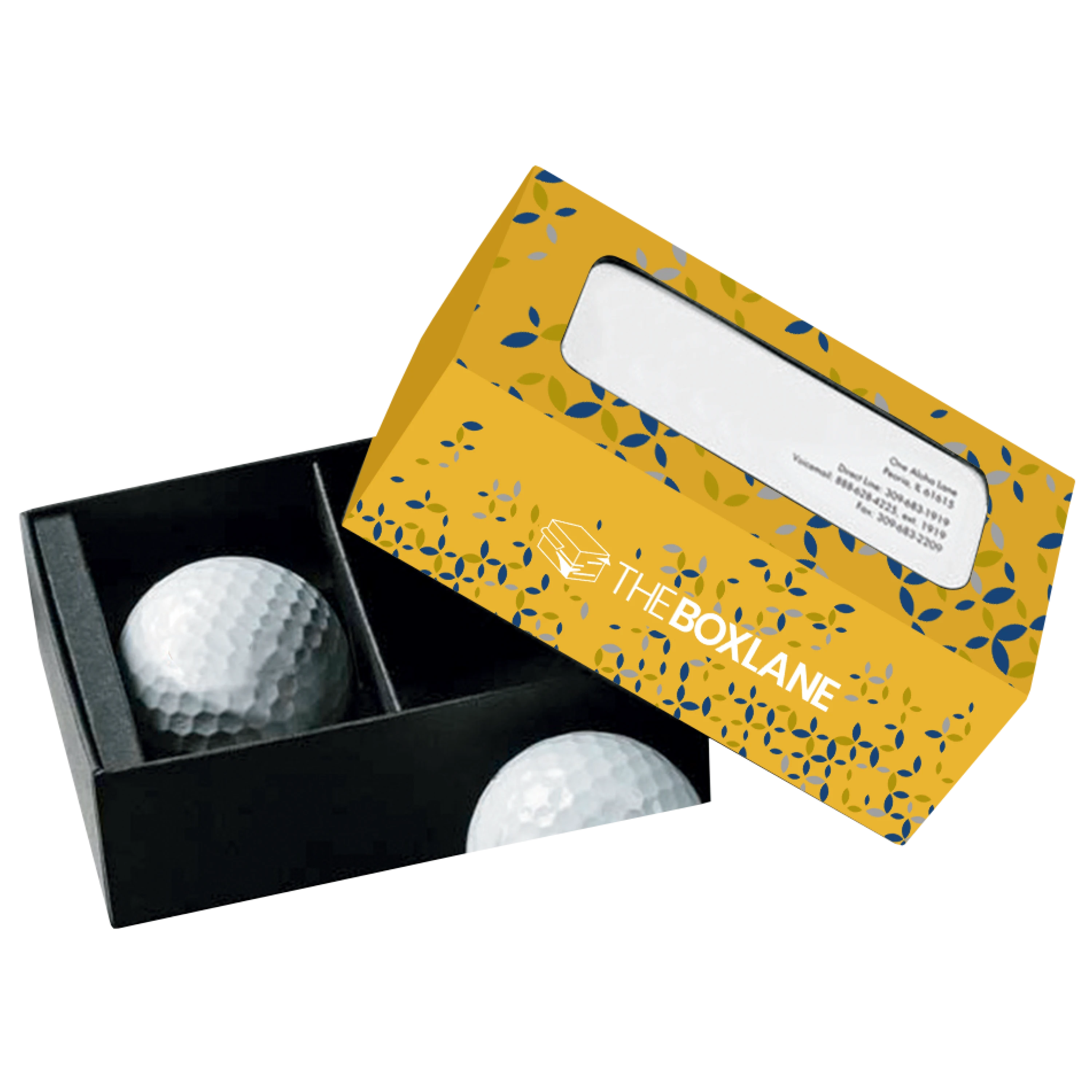 Carousel Golf Ball Packaging image 3 | The Box Lane