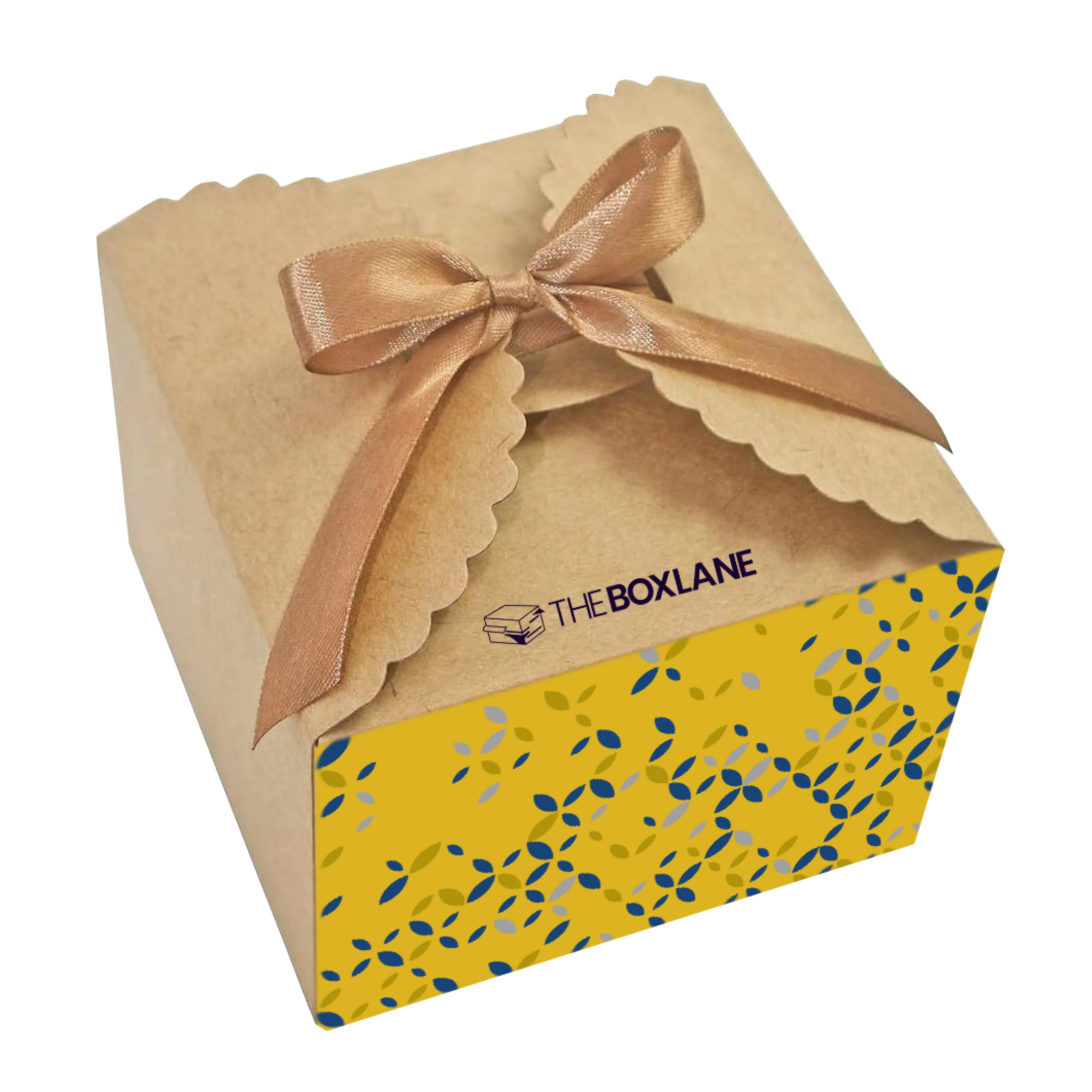 Carousel Kraft Paper Gift Boxes packaging image 1 | The Box Lane