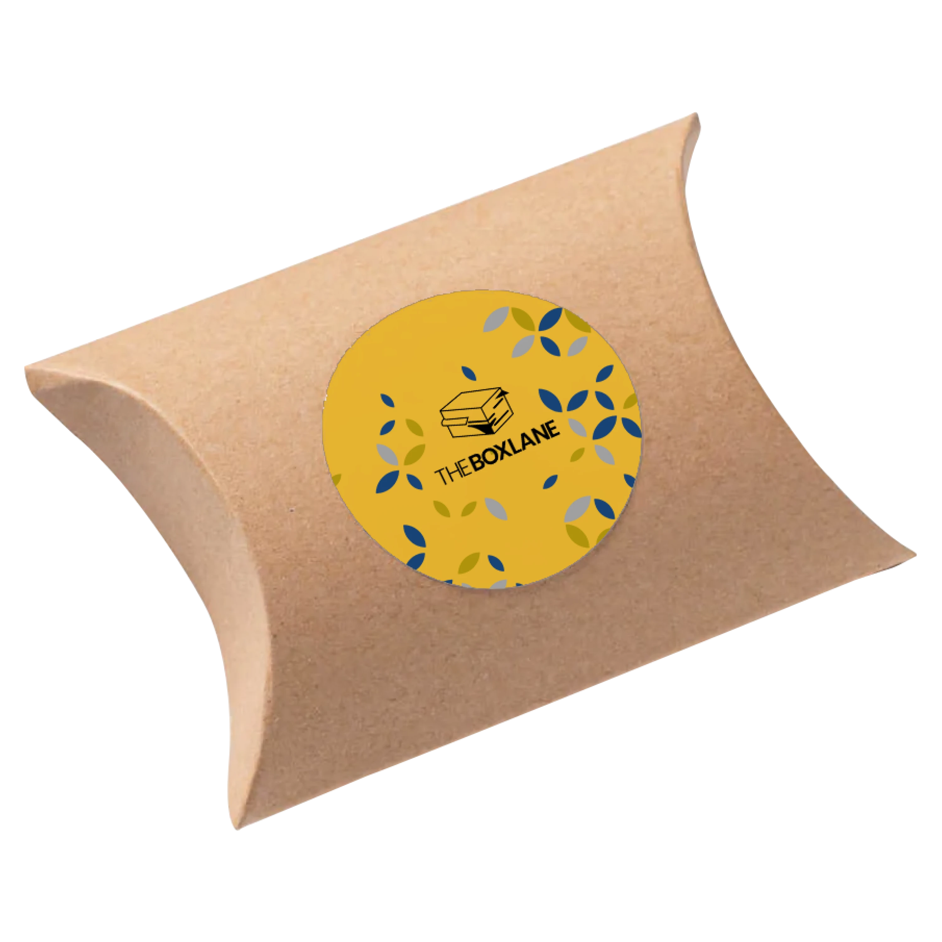 Carousel Custom Kraft Pillow Boxes image 1 | The Box Lane