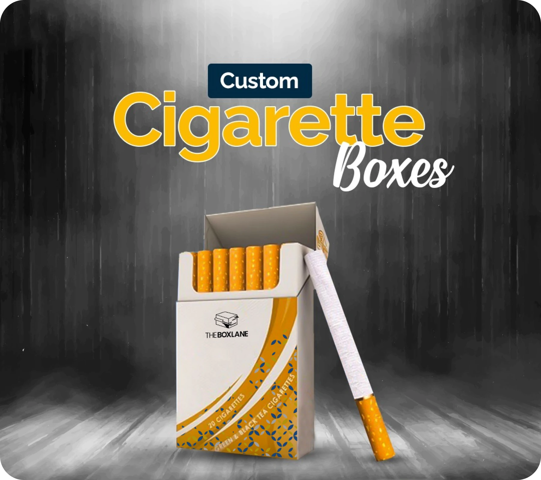 Choose The Box Lane for Paper Cigarette Boxes Packaging | The Box Lane