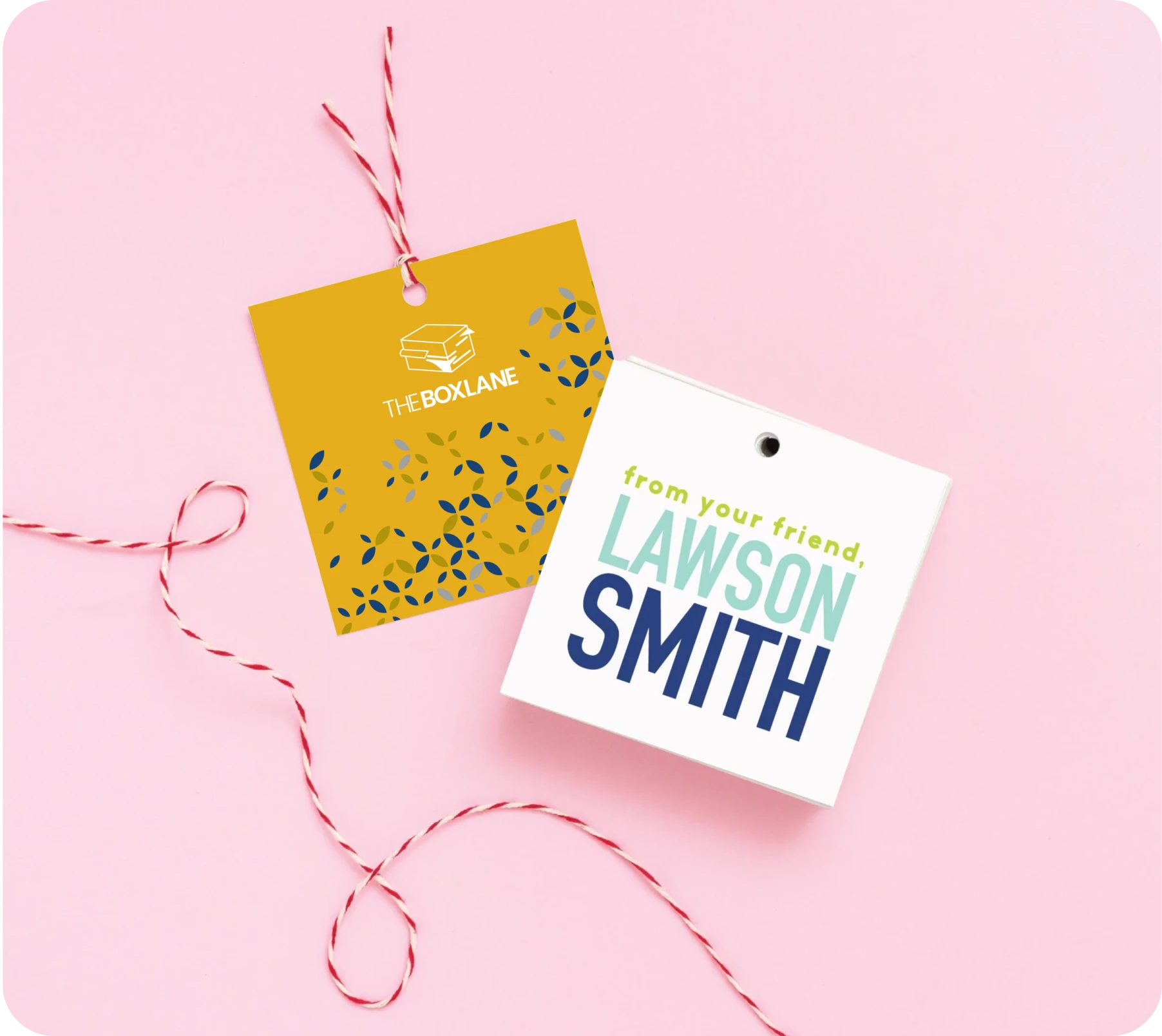 Choose The Box Lane for Personlaized Gift Tags | The Box Lane