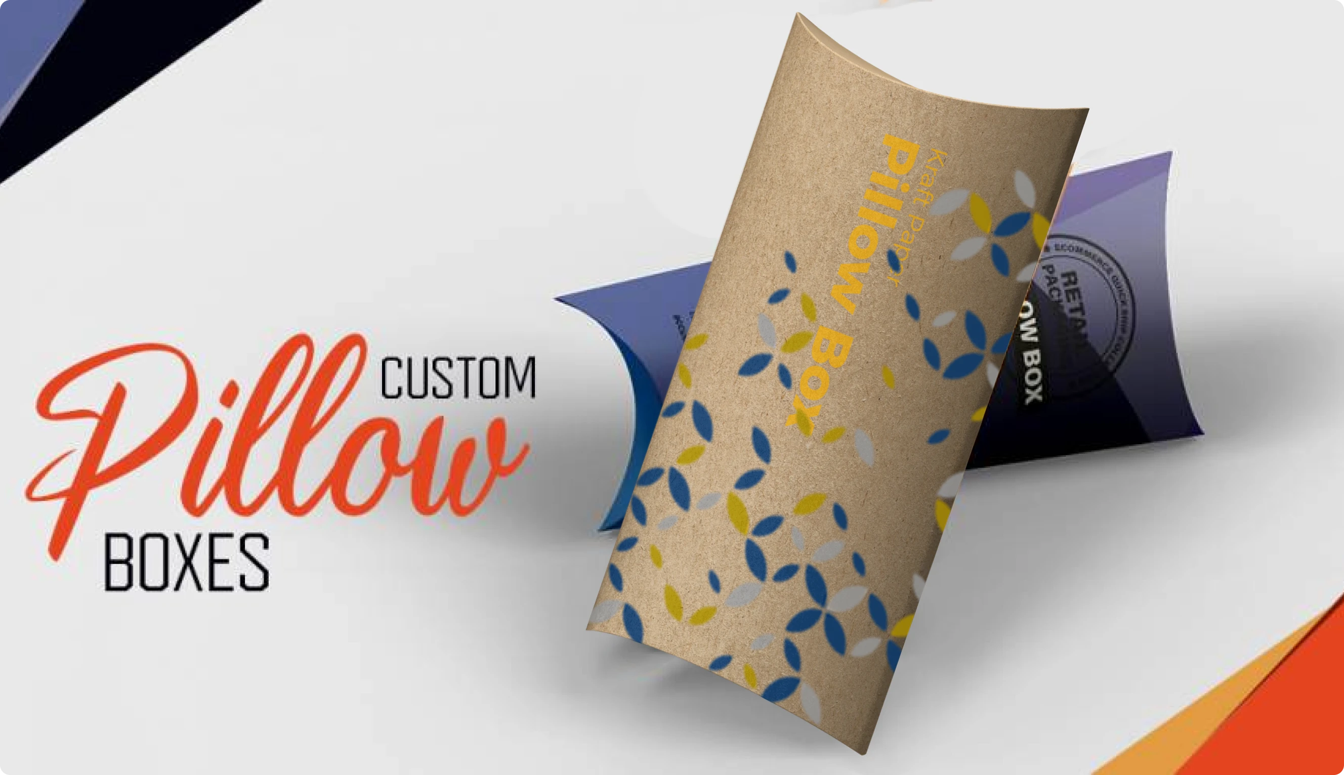 The Box Lane for Tailor-Made Pillow Box Packaging | The Box Lane