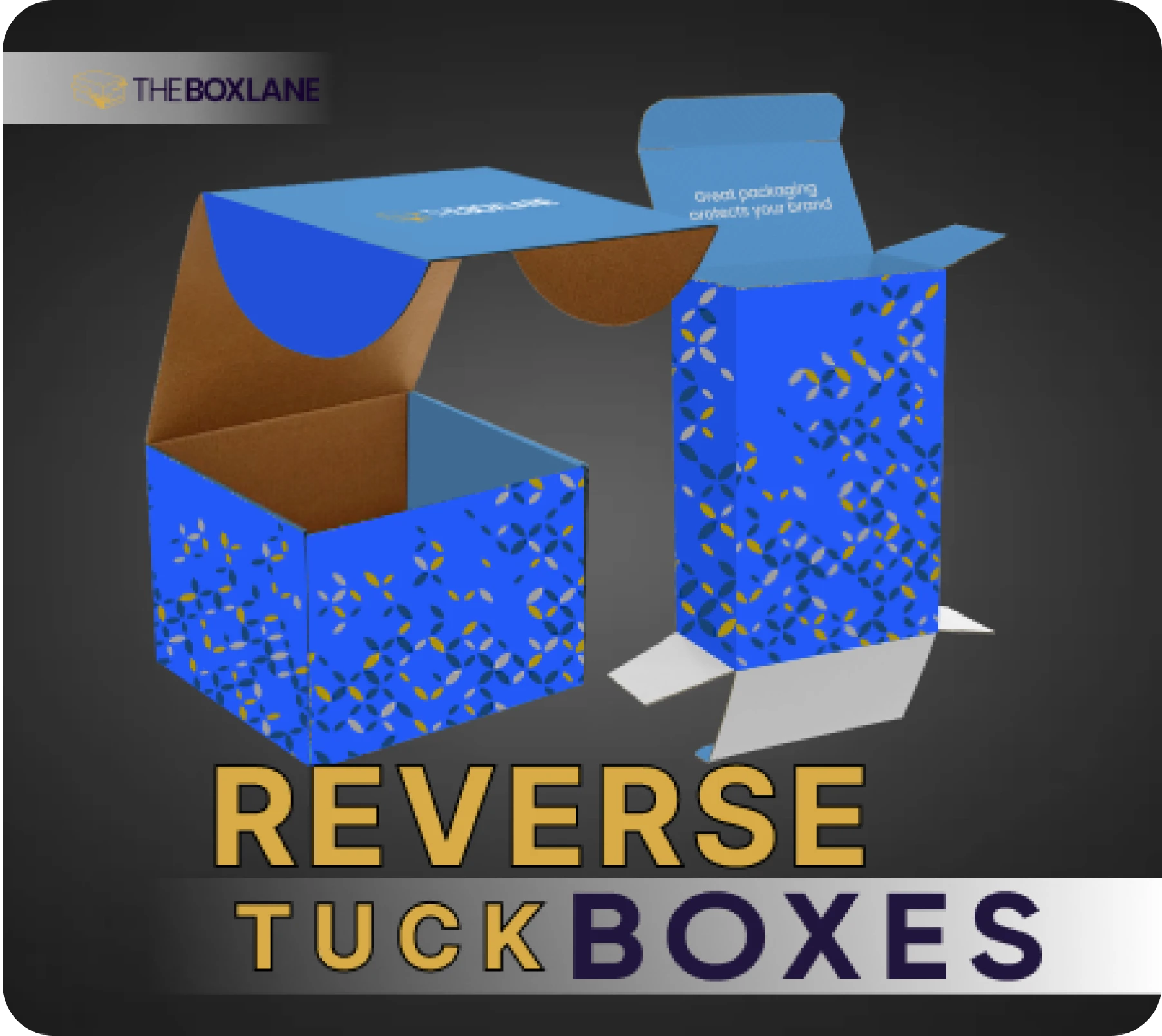 Choose The Box Lane for Reverse Tuck Boxes | The Box Lane