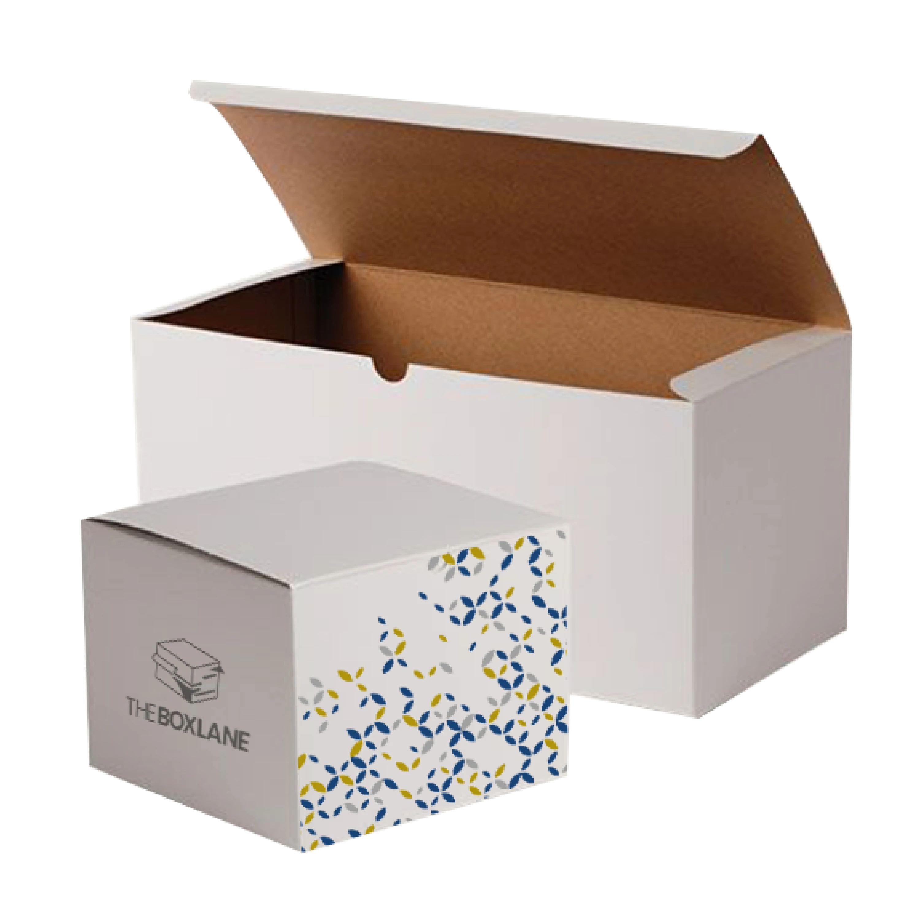 Carousel White Kraft Boxes packaging image 1 | The Box Lane