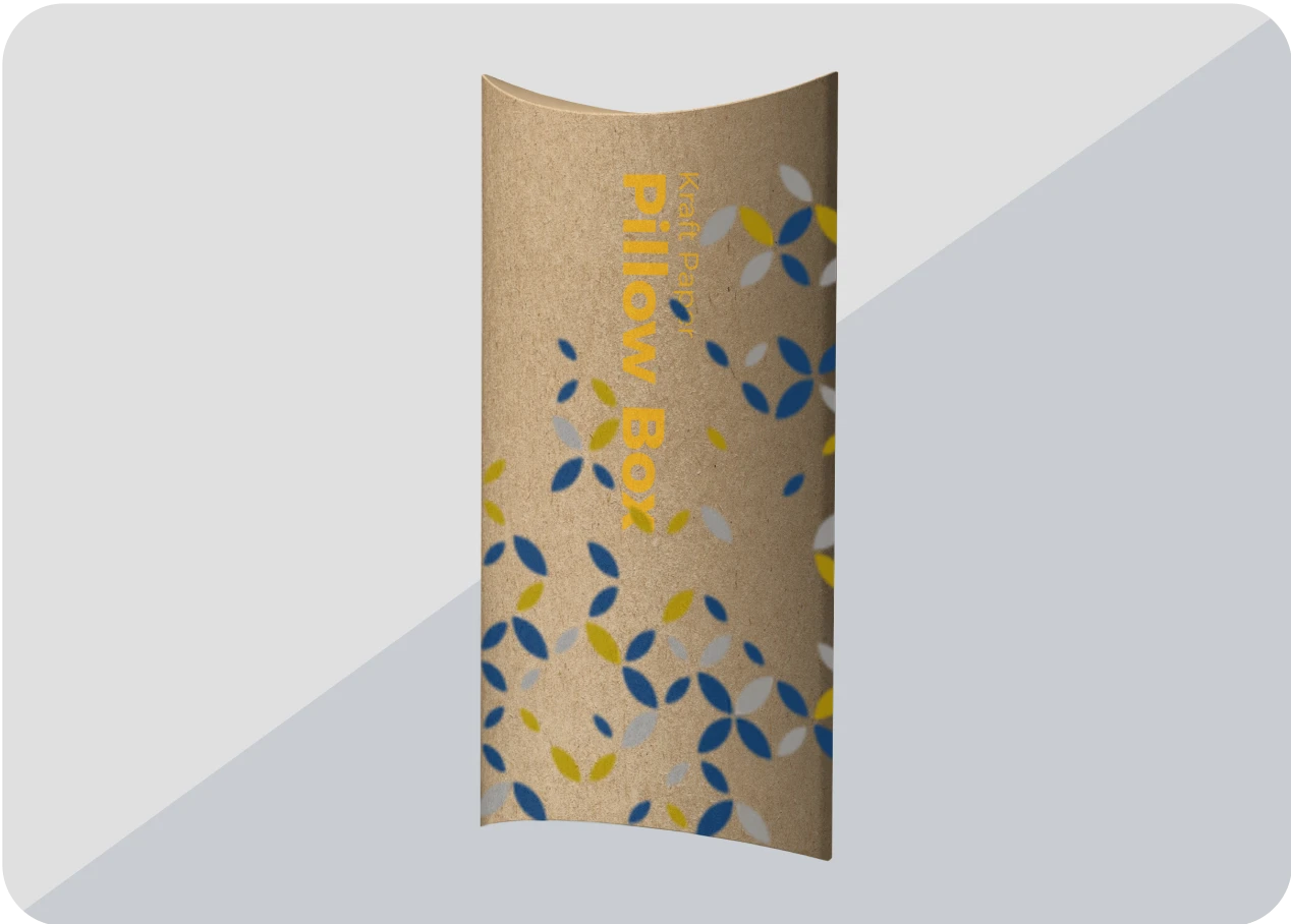 Custom Kraft Pillow Boxes | The Box Lane